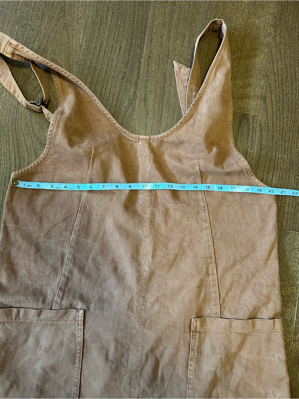 Free People We The Free High Roller Jumpsuit Brown Large L Excellent Condi - Picture 8 of 9